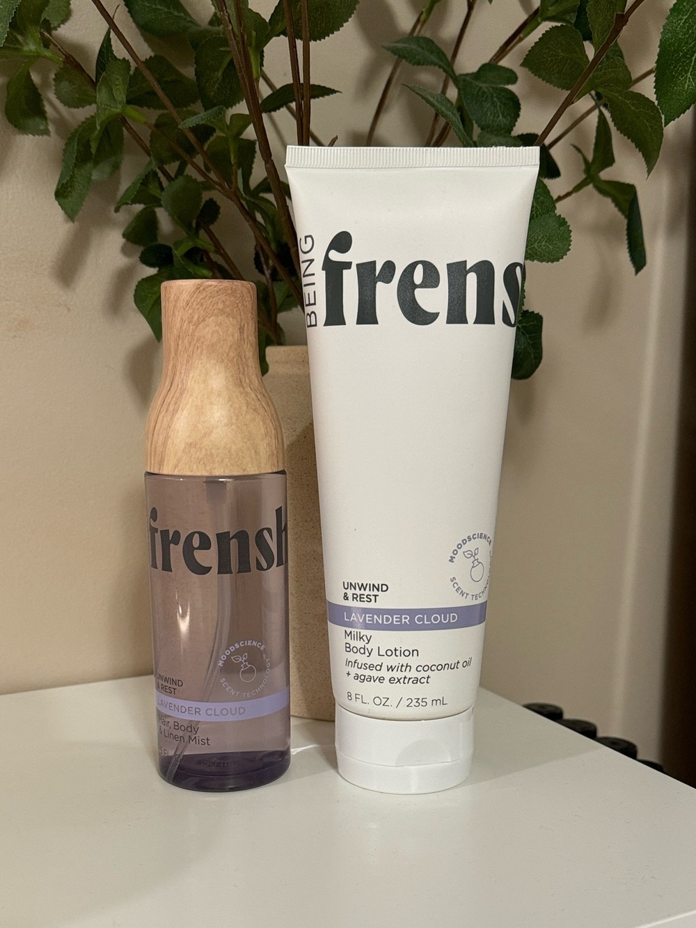Being Frenshe Lavender Cloud Body Spray & Body Lotion